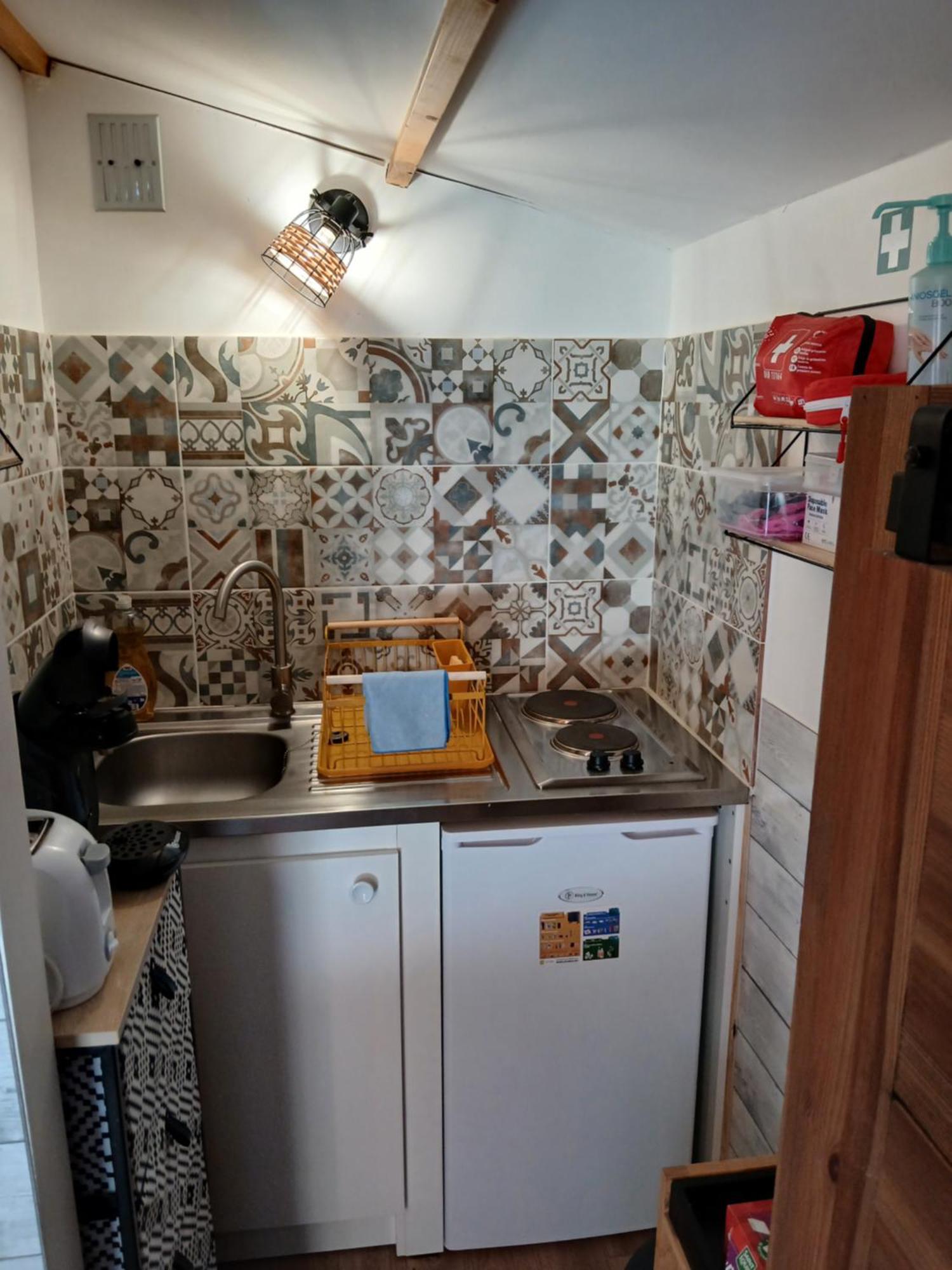 Chalet Charmant Avec Piscine Mercuer Ngoại thất bức ảnh